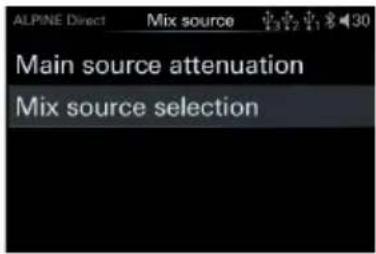 ALPINE HDS990 - Paramètres de source audio auxiliaire - 1