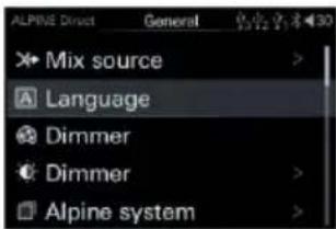 ALPINE HDS990 - General Settings - 1