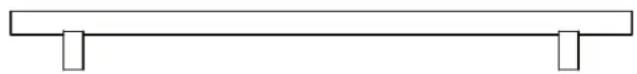 Zephyr Presrv PRW24C01CG - Zephyr Presrv Contemporary Handles - 1