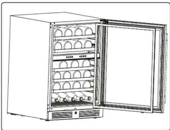 Zephyr Presrv PRW24C01CG - Reversing the Door Swing of Your Appliance - 1