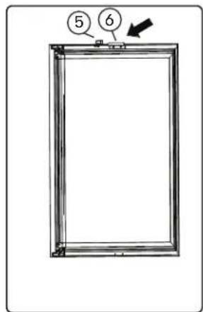 Zephyr Presrv PRW24C01CG - Inverser l'ouverture de la porte de votre appareil - 7