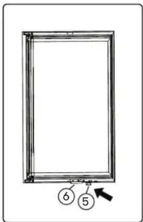 Zephyr Presrv PRW24C01CG - Inverser l'ouverture de la porte de votre appareil - 6