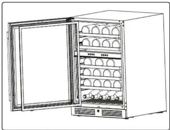 Zephyr Presrv PRW24C01CG - Reversing the Door Swing of Your Appliance - 11