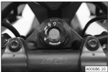 KTM 390 Adventure (2023) - Contacteur et antivol de direction - 1