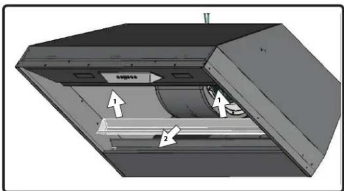 Zephyr Monsoon II AK9358BS - Removing the Grease Tray - 1