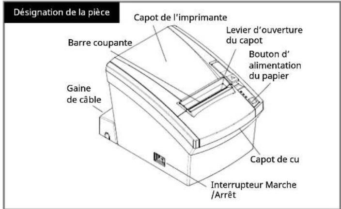 Bixolon SRP330III - Imprimante de reçus thermique SRP-330/2III - 3