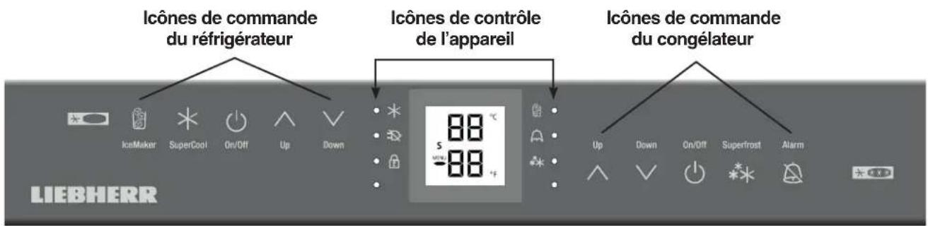 LIEBHERR SBSes 9063 - Éléments de commande et de contrôle - 2