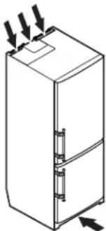 LIEBHERR SBSes 9063 - Avertissement! - 1