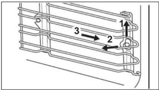 AEG CQKH8B0M0 - Hoe te verwijderen: Inschuifrails/ - 1