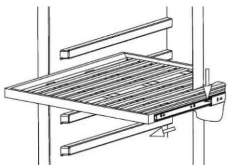 Zephyr Presrv PRB24C01CG - Removing the Wooden Roll-Out Shelves - 2