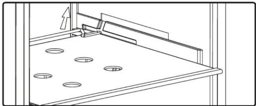 Zephyr Presrv PRB24C01CG - Removing the Glass Shelves - 2