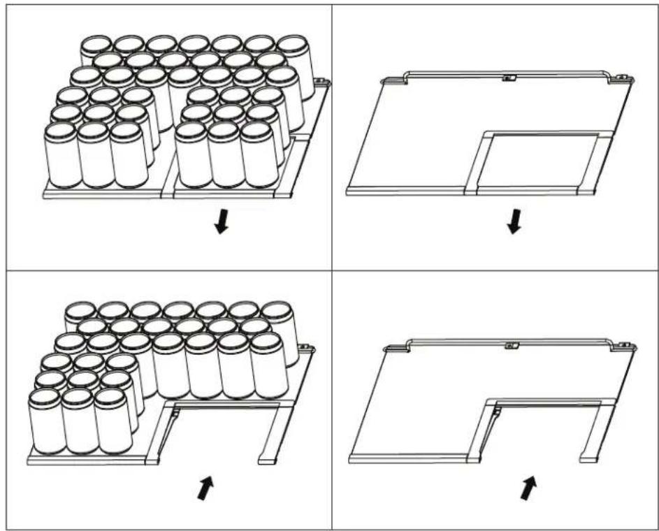 Zephyr Presrv PRB24C01CG - Using the Retractable Glass Quarter Shelf - 1