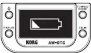 KORG AWOTB - 電池の入い方 - 1