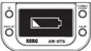 KORG AWOTB - Installing the battery - 1
