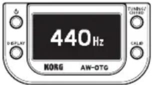 KORG AWOTB - Reference pitch settings (^*M) - 1