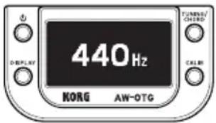 KORG AWOTB - Referenzthonhhe einstellen (^*M) - 1