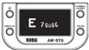 KORG AWOTB - Identificacion de acordes (solo para el AW-OTG) - 1