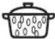 AEG CQKT8B0T0 - Recommended power settings for different kinds of food - 9