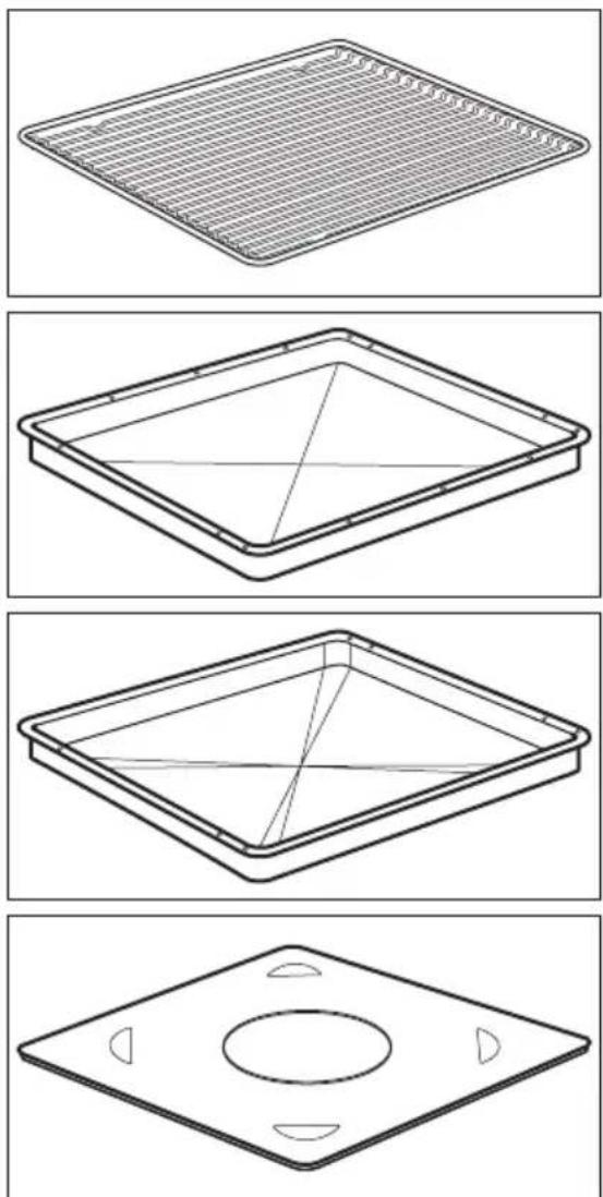 AEG CQKT8B0T0 - Plateau en verre du micro-ondes - 1