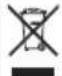 KORG AWLT100B - Notice regarding disposal (EU only) - 1