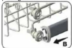 Avanti DWF18V0W - How to Use the Upper Rack - 2