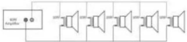 Power Dynamics PDM25 - SISTEMA DE LINEA DE 100V - 1