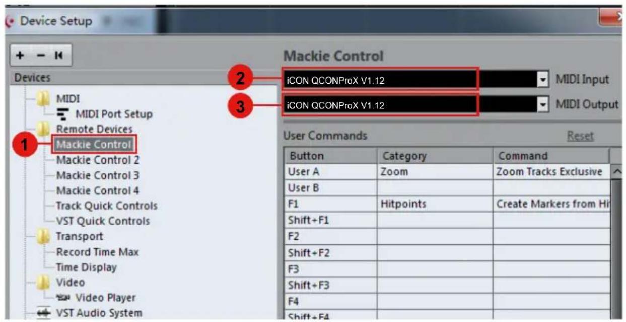 icon QCon Pro XS - Cubase - 1