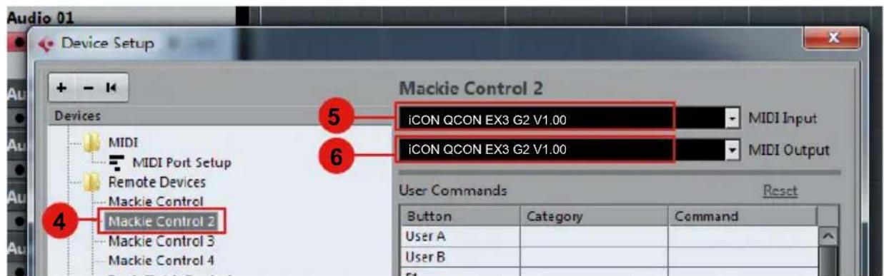 icon QCon EX G2 - Cubase - 2