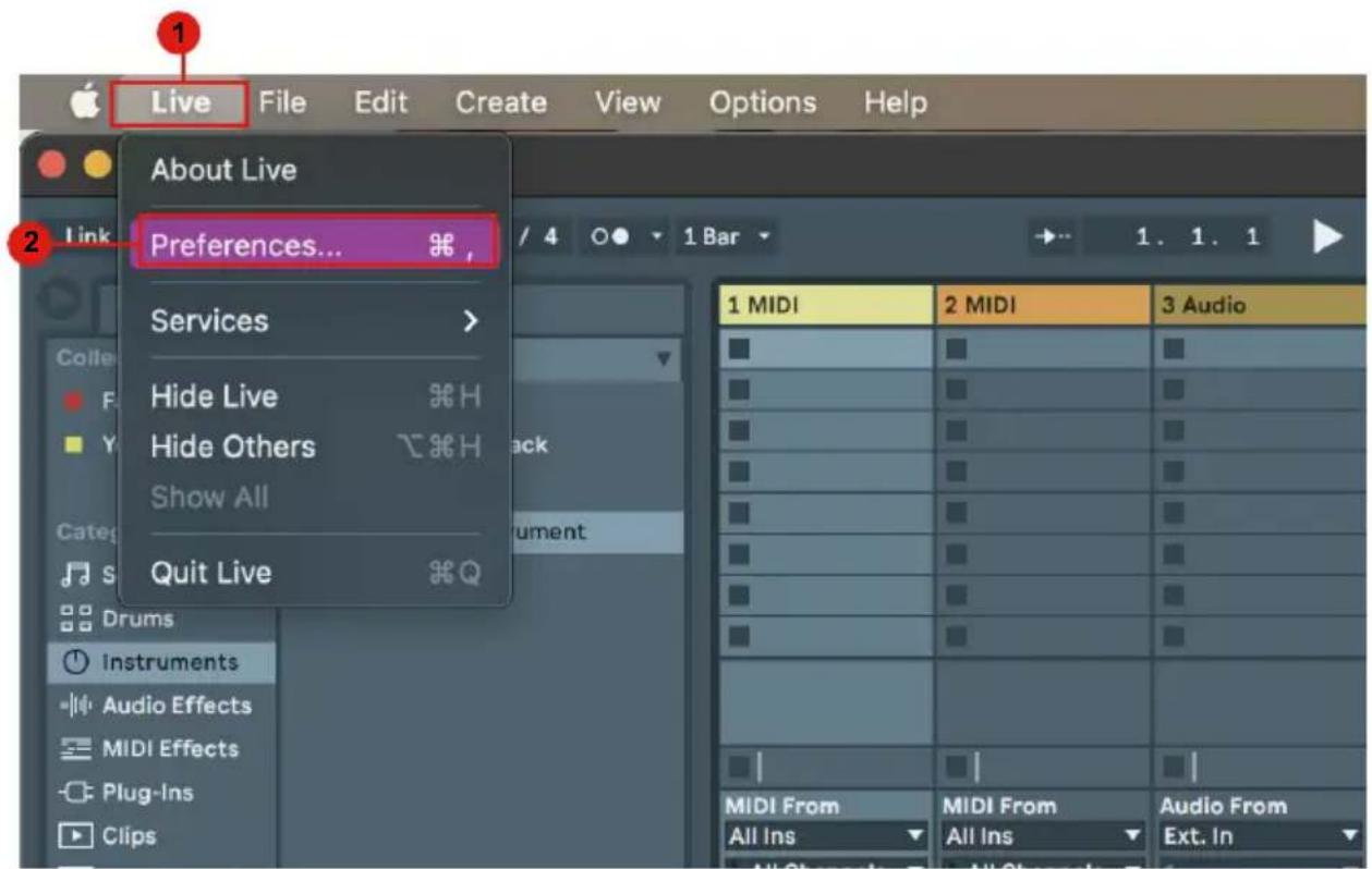 icon QCon EX G2 - Ableton Live - 1