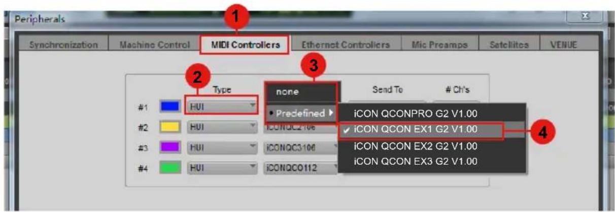 icon QCon EX G2 - Pro Tools - 1