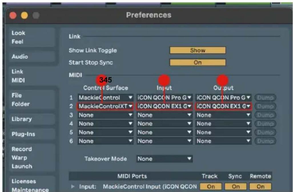 icon QCon EX G2 - Ableton Live - 2