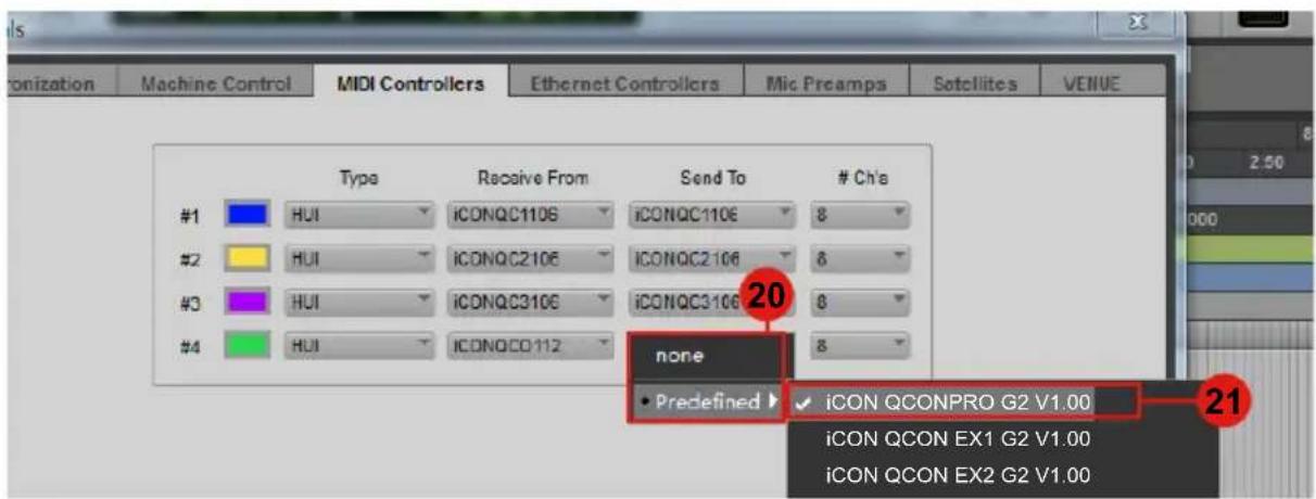 icon QCon EX G2 - Pro Tools - 8