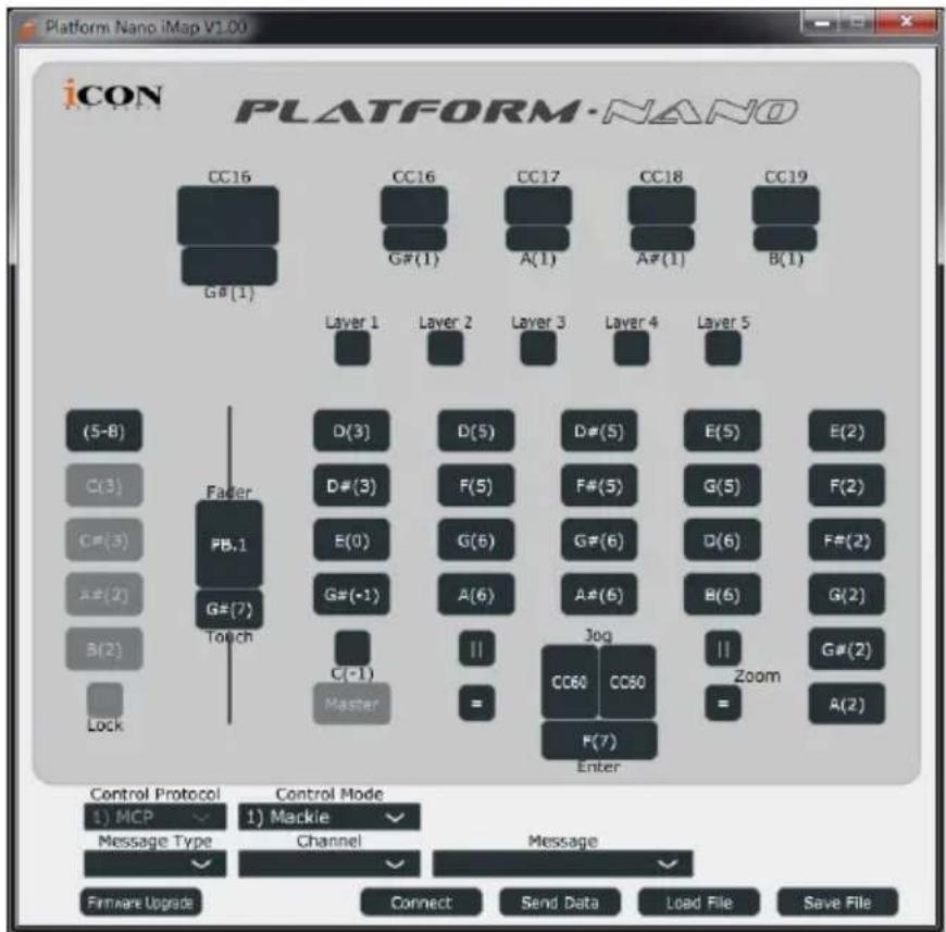 icon Platform Nano - Affectation d'un message MIDI au mode défini par l'utilisateur suriMap™ - 1