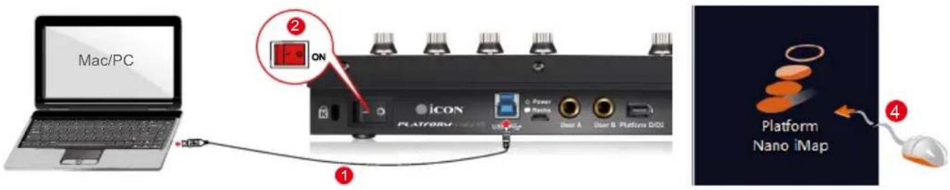 icon Platform Nano - Mise à niveau du micrologiciel - 1