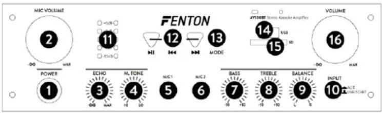 Fenton AV100BT - DESCRIPTION PRODUIT - 1