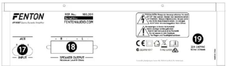 Fenton AV100BT - DESCRIPTION PRODUIT - 2