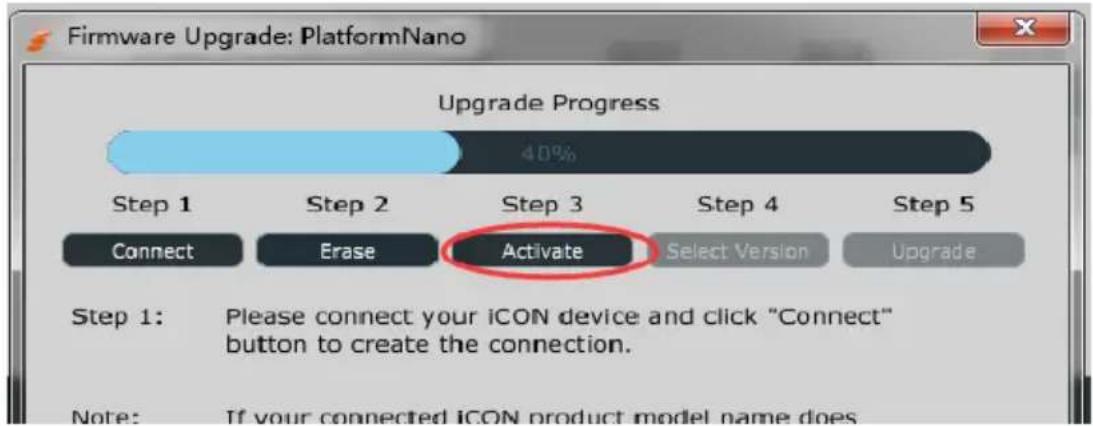 icon Platform Nano Air - Mise à niveau du micrologiciel - 6
