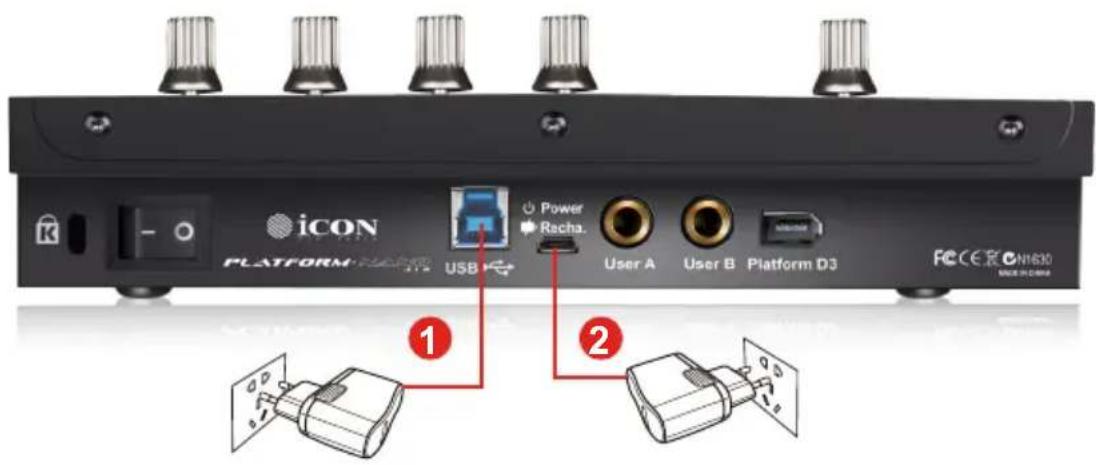 icon Platform Nano Air - Il y a quatre indications de niveau de batterie par DEL. - 1