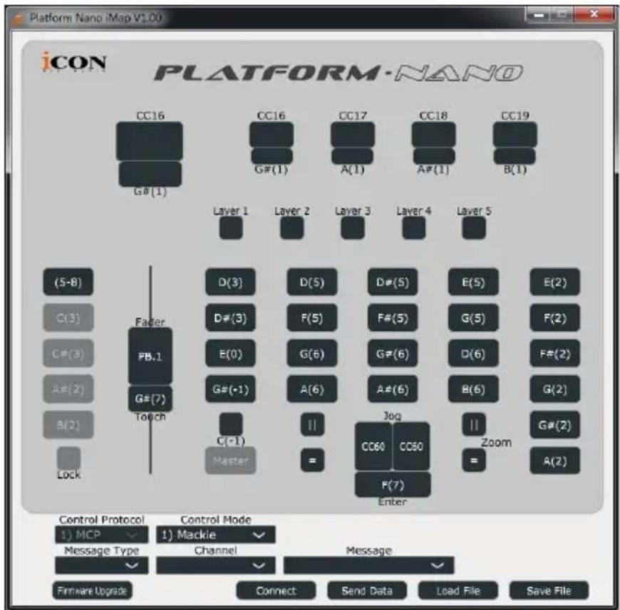 icon Platform Nano Air - Affectation d'un message MIDI au mode défini par l'utilisateur suriMap™ - 1