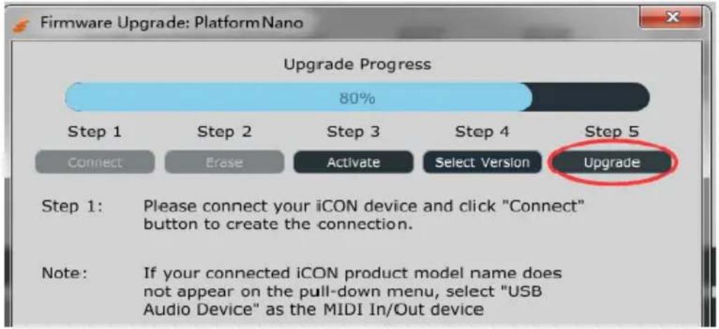 icon Platform Nano Air - Mise à niveau du micrologiciel - 8