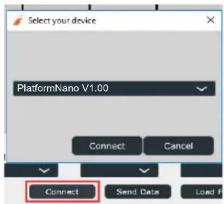 icon Platform Nano Air - Panneau logiciel iMap™ du contrôleur PlatformNano Air - 1