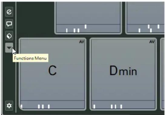 STEINBERG Cubase Elements 12 - Menu Fonctions - 1