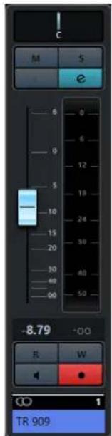 STEINBERG Cubase Elements 12 - Configurations de voie - Faders de voie - 1