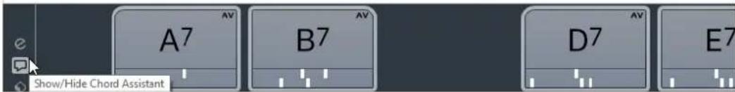 STEINBERG Cubase Elements 12 - Chord Assistant - 2