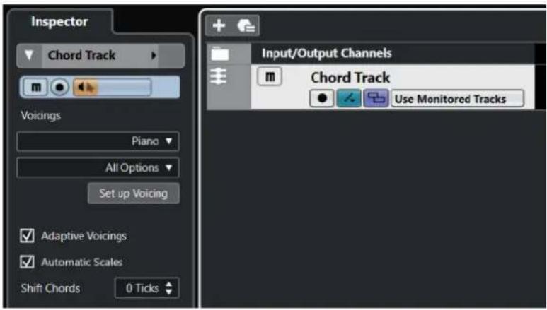 STEINBERG Cubase Elements 12 - Créer la piste d'Accords - 1