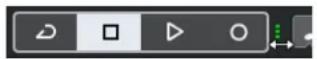 STEINBERG Cubase Elements 12 - Barre de transport - 1