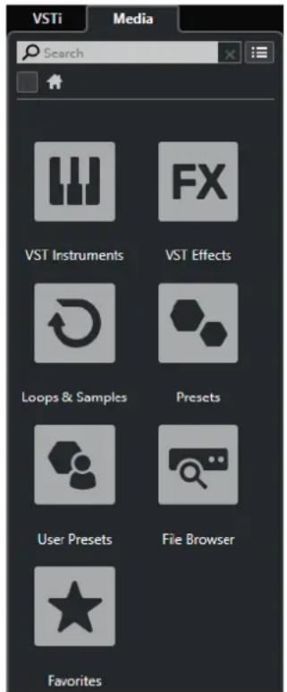 STEINBERG Cubase Elements 12 - Zone droite - 1