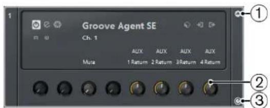 STEINBERG Cubase Elements 12 - Contrôles instantanés VST dans le rack de VSTi (ancienne version) - 1