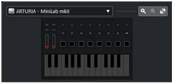 STEINBERG Cubase Elements 12 - Surface de contrôle - 1