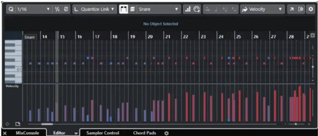 STEINBERG Cubase Elements 12 - Zone inférieure - 1